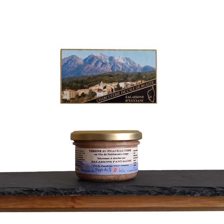 LuxFood-Shop - Wholesale Salami - 10 Corsican charcuterie with thin slice plates, coppa...5