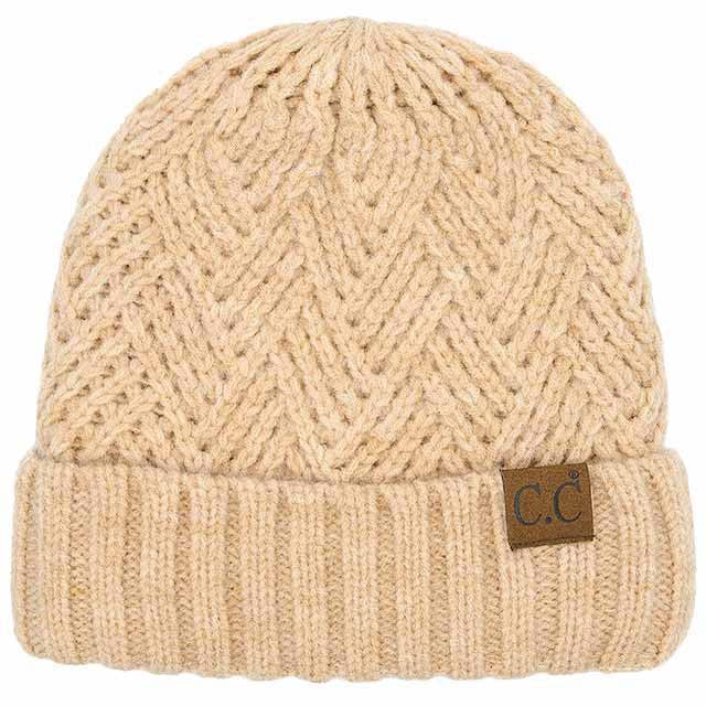 Shopping2help - Wholesale Beanie - Women's - C.C Criss Cross Pattern Cuff Beanie Hats