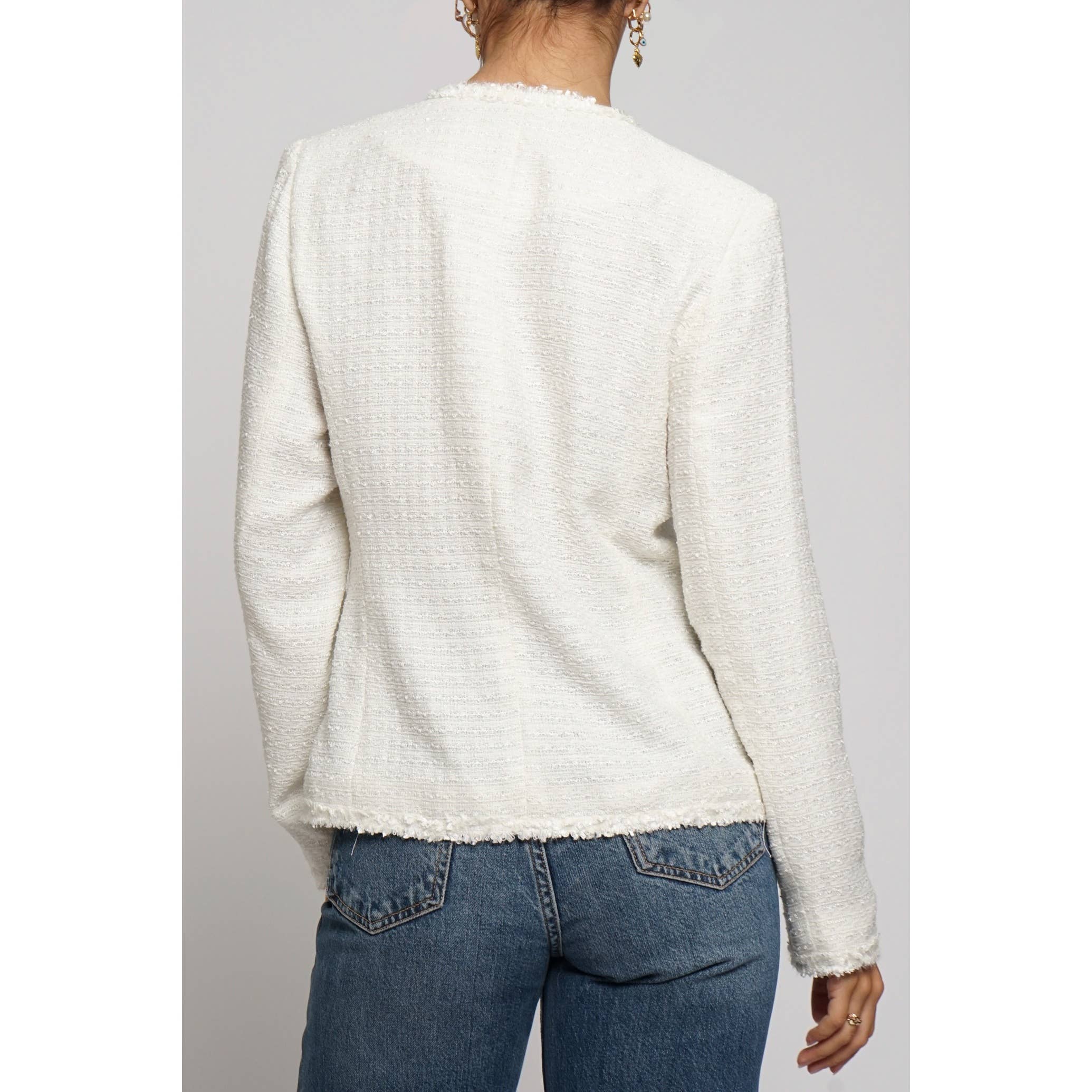 Sans Souci – Engroshandel Jakke - Dame – BOUCLEJAKKE MED FIRE LOMMER10