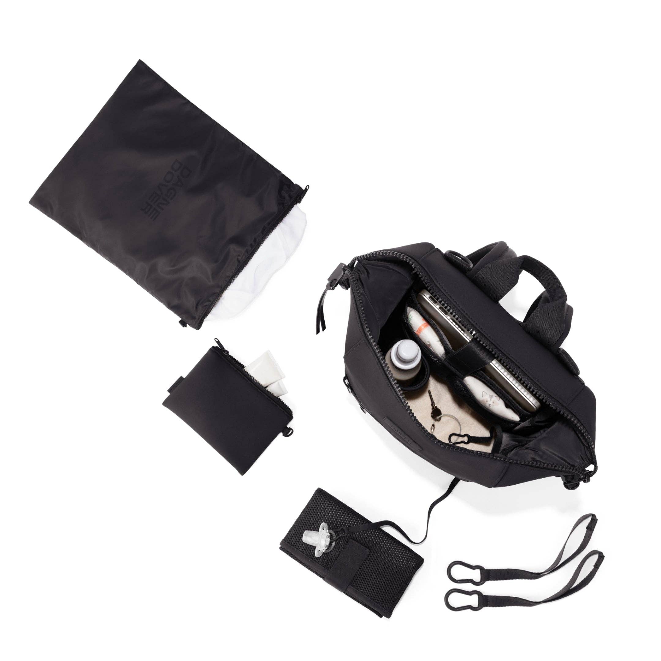 Dagne Dover - Wholesale Diaper Bag - Baby - Indi Diaper Backpack in Onyx, Medium17