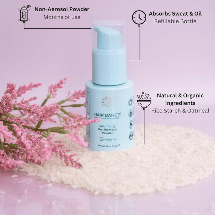 Non-Aerosol Volumizing Dry Shampoo Powder - Organic - USA and other Purchase Wholesale volumizing rice protein dry shampoo. Free Returns & Net 60 Terms on Faire trending on Faire.