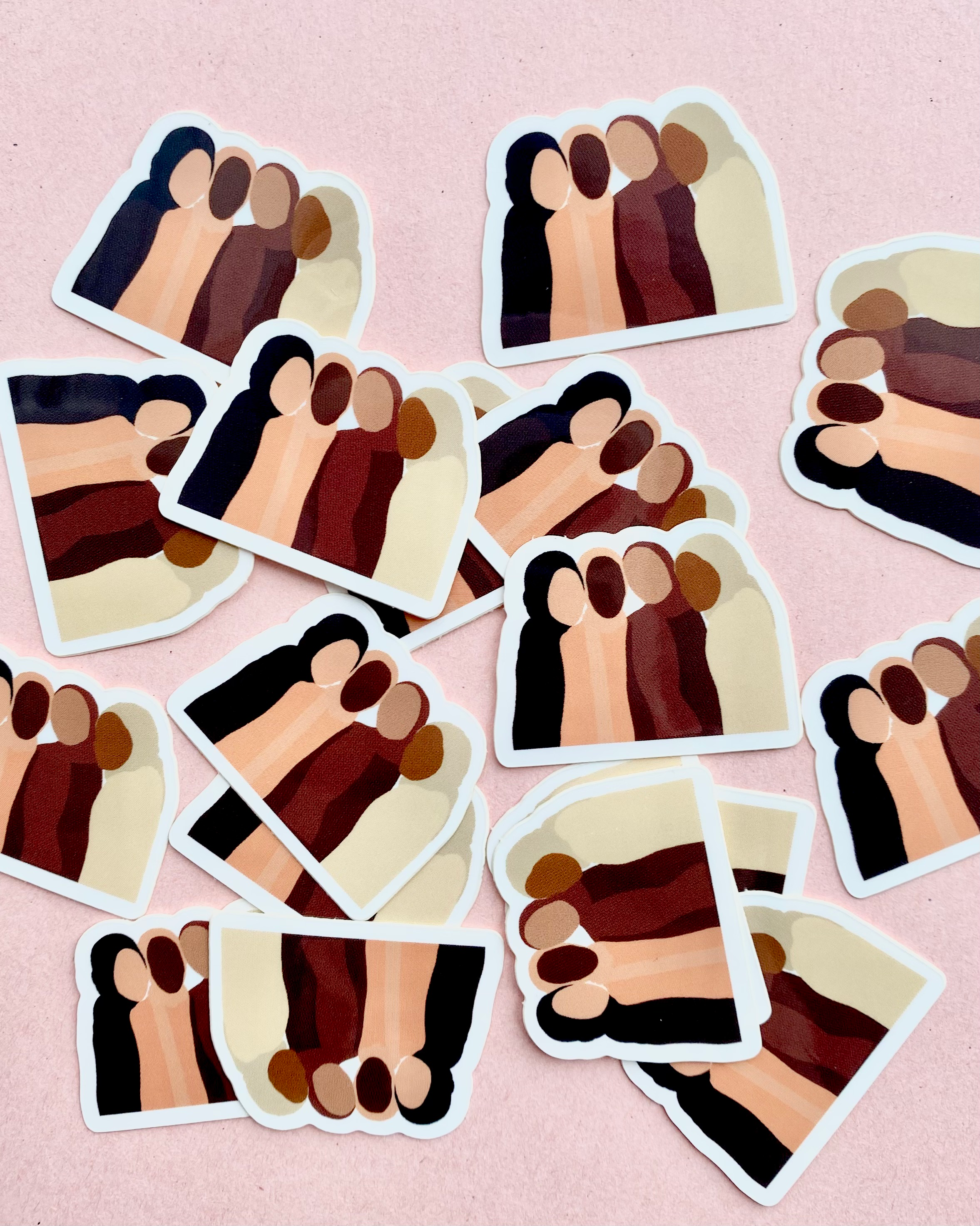 Marhaba Prints - Wholesale Sticker - Hijabis Vinyl Glossy Die Cut Sticker1