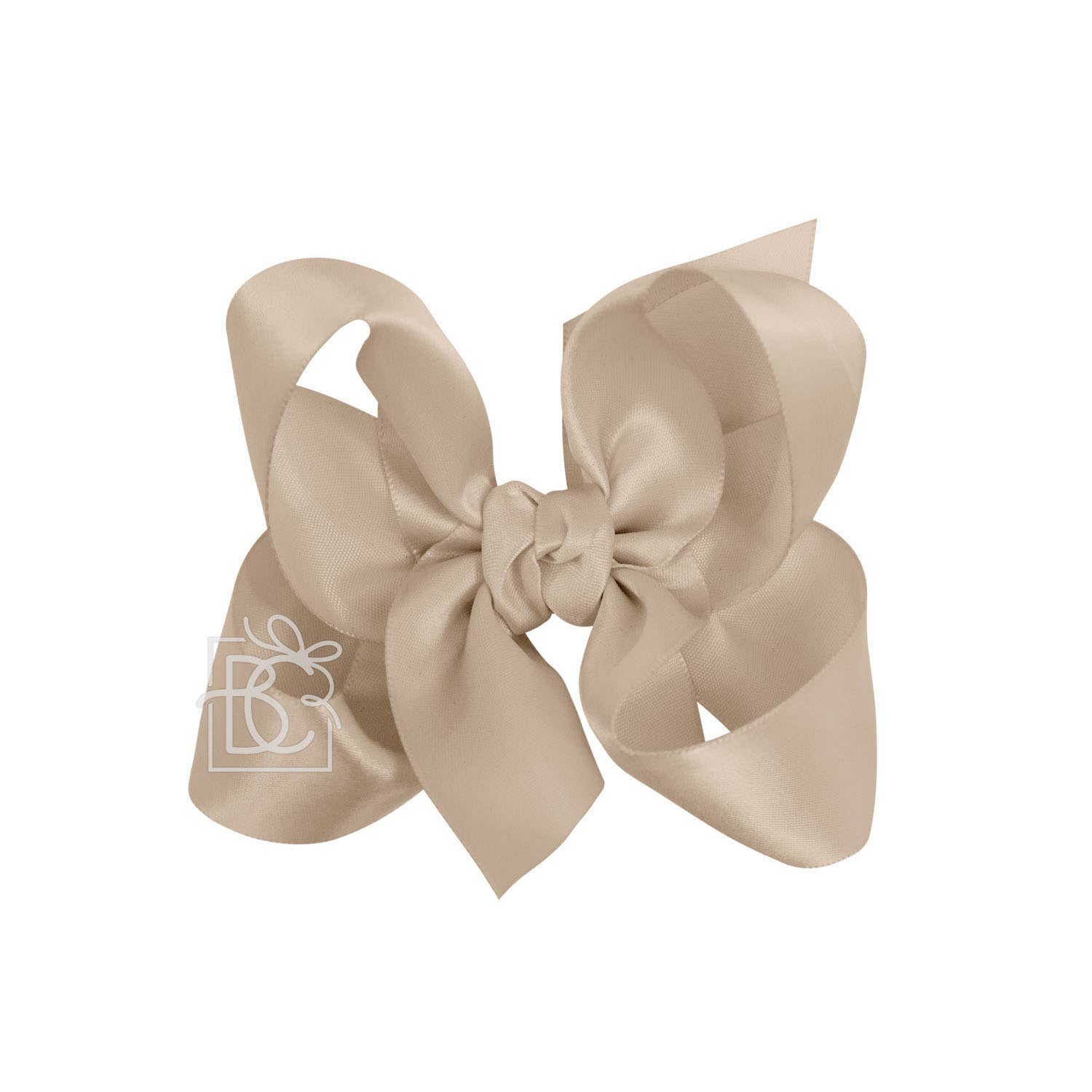 Beyond Creations, LLC - Wholesale Hair Bow - Kids - SATIN BOW ON CLIP284