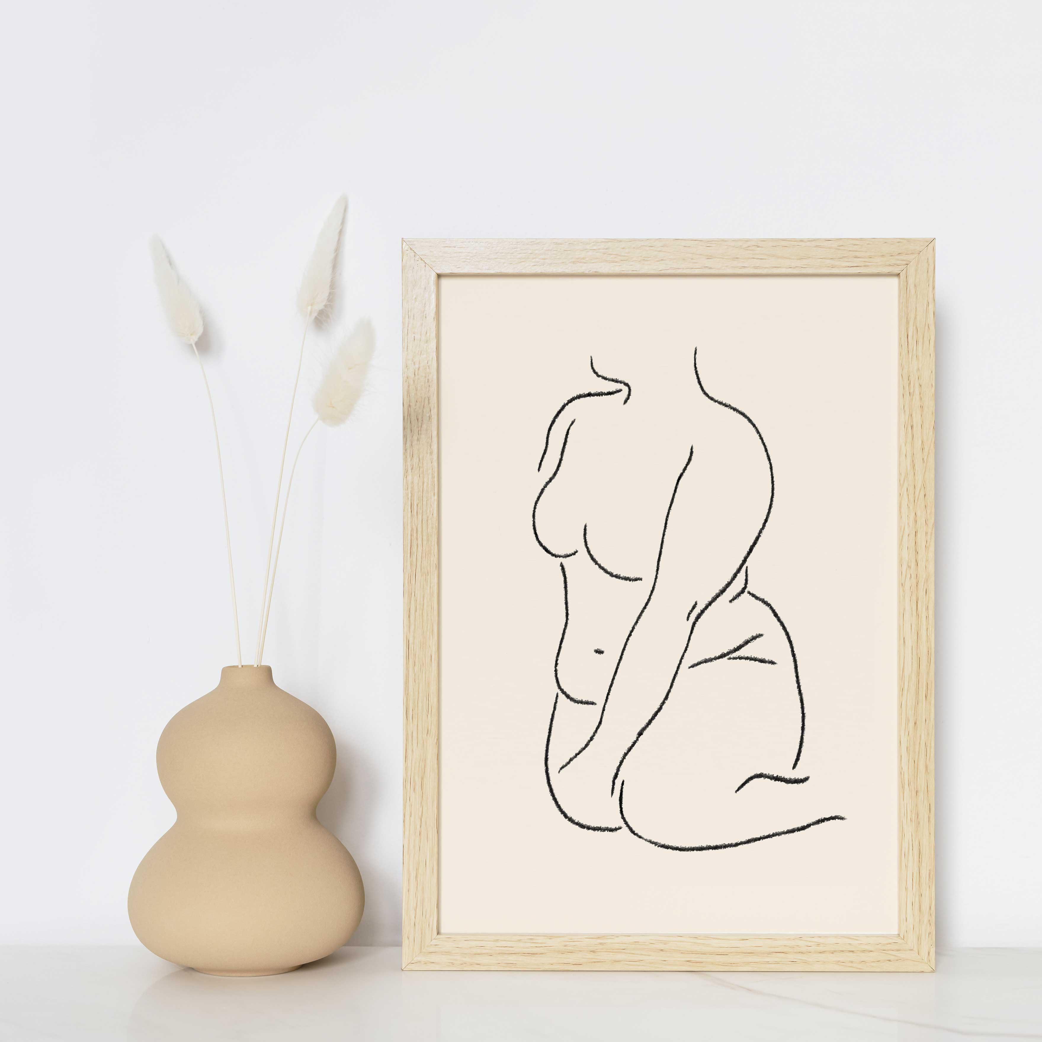 Megan Heloise - Wholesale Art Print - Full Figure 02 Art Print1