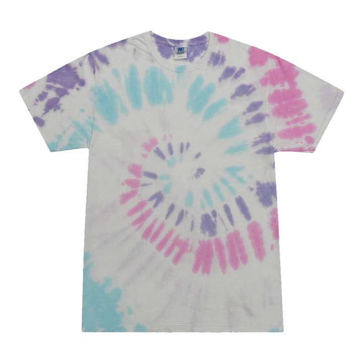 Unisex Multi-Color Tie-Dyed T-Shirt - 1000 for wholesale by Tees-4