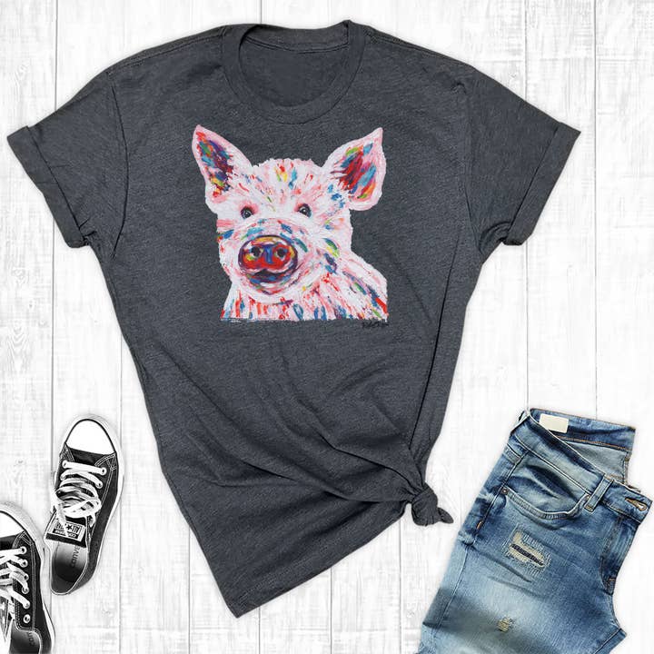 Painted Pig Charcoal for wholesale by Rebel Rose