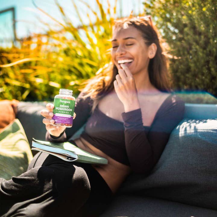 Fungies Mushroom Gummies – wholesale Oralt tillskott/Vitamin – Fungies Reishi-svamp Relaxationsgummies med äppelsmak2