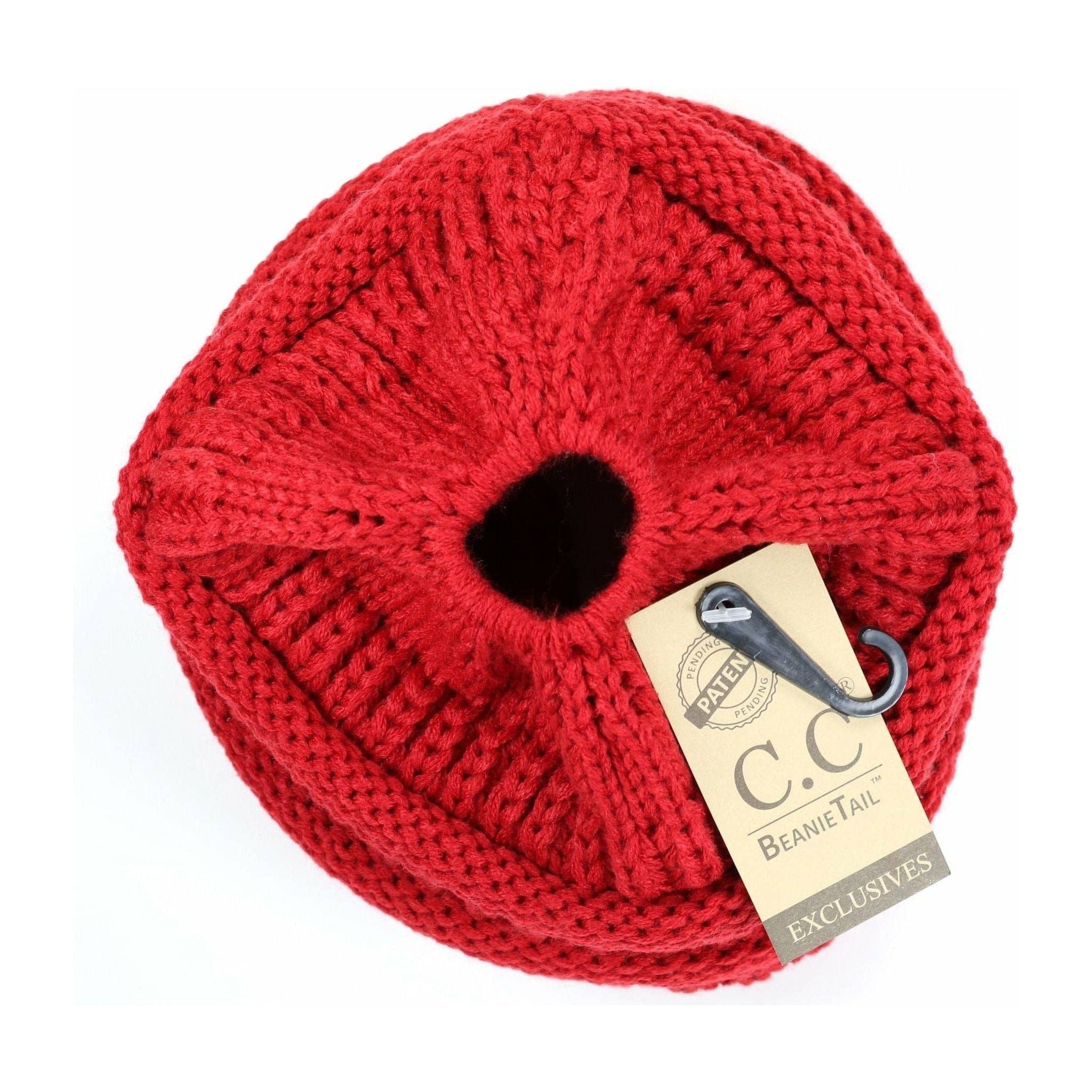 Neon Yellow Solid Classic CC Beanie Tail MB20A for wholesale on Faire3