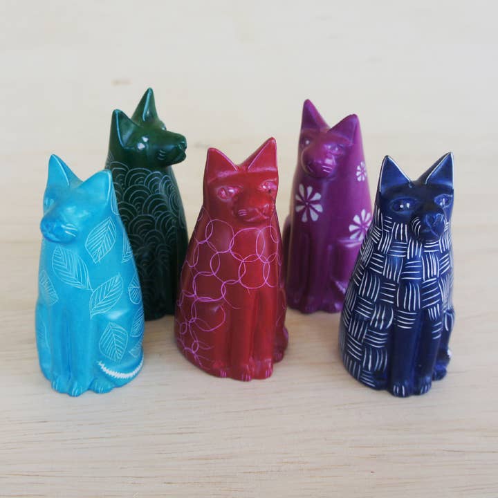 Venture Imports LLC - Wholesale Decorative Figurine - Sitting Cats