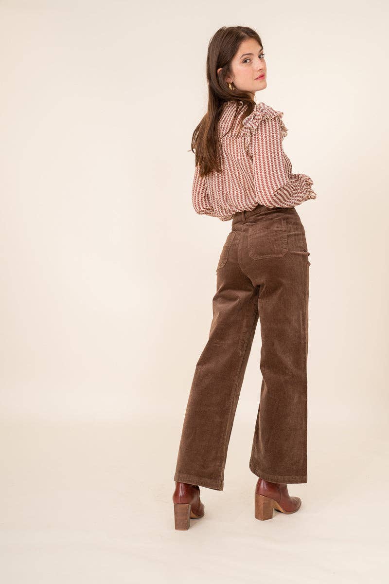 Oraije Paris - Wholesale Pants - Women's - Valentina velvet wide pants41