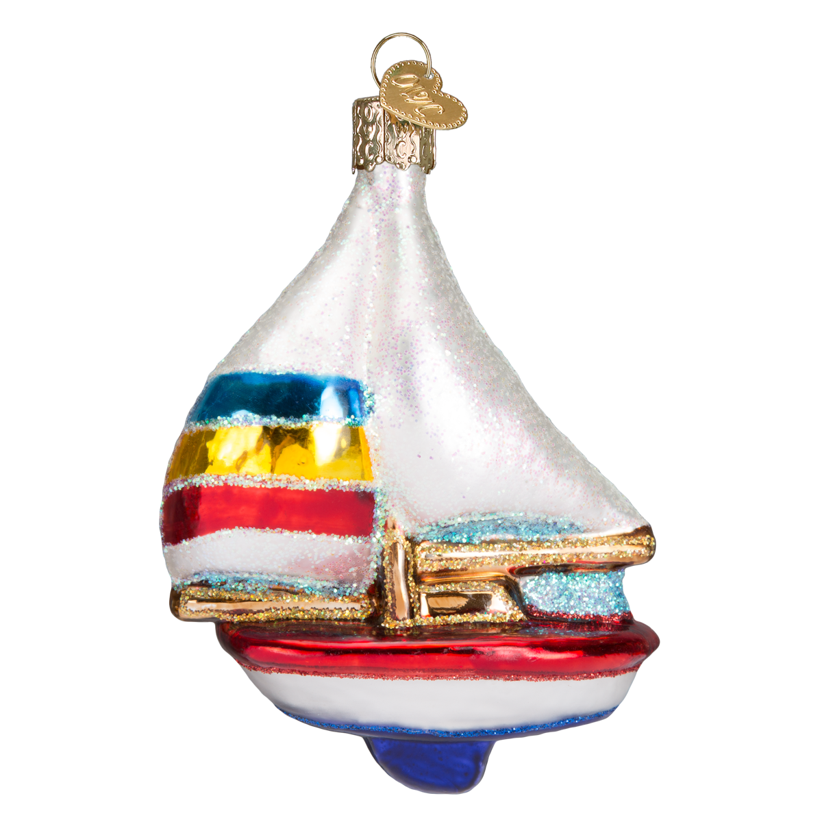 Old World Christmas - Wholesale Ornament - Sailboat Ornament1