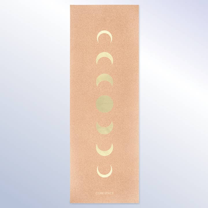 Air Golden Moon Cork Yoga Mat for wholesale by Cork Space