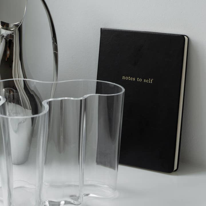 Inside Then Out - Wholesale Journal/Diary - Notes to Self Lined Journal - Black6