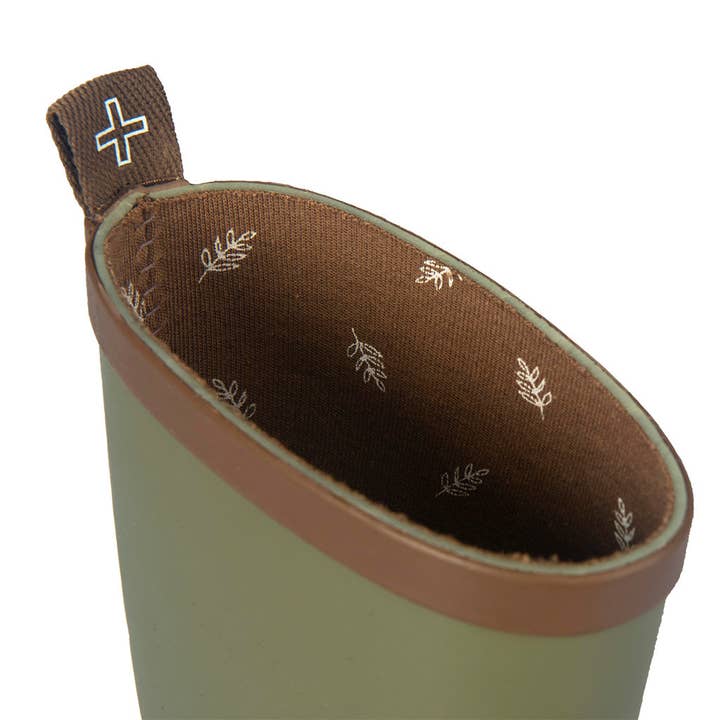 Wander + Wild - Wholesale Rain Boots - Kids - Natural Rubber Gumboots - Forest