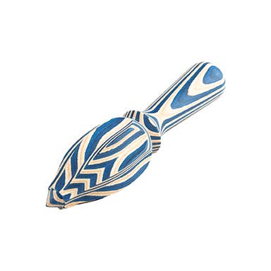 6" Blå Pakka brotscher för wholesale av Island Bamboo