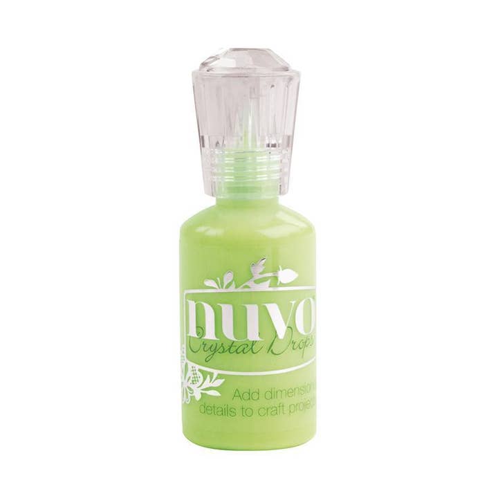 Nuvo - Crystal Drops - Gloss - Apple Green - 669n for wholesale by Tonic Studios