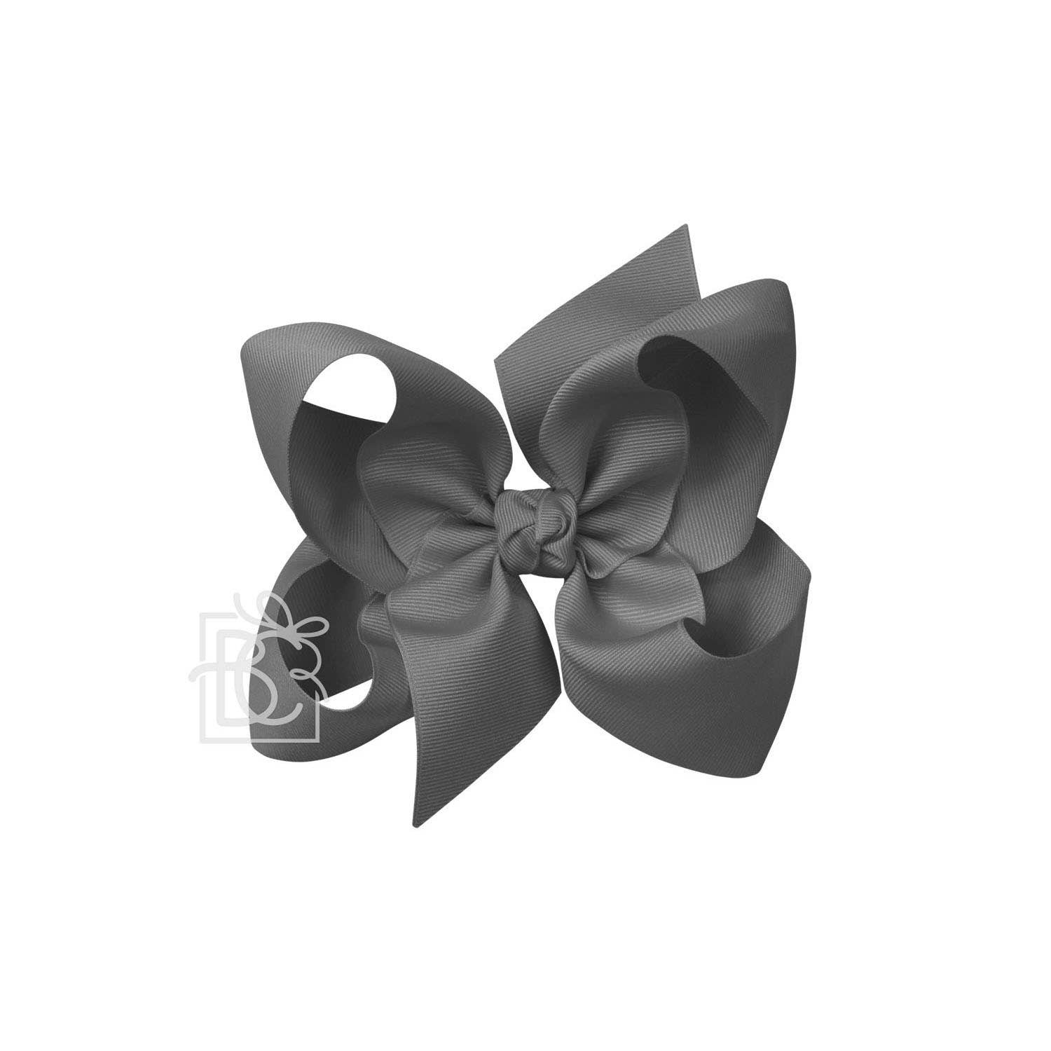 Beyond Creations, LLC - Wholesale Hair Bow - Kids - SIGNATURE GROSGRAIN BOW ON CLIP152