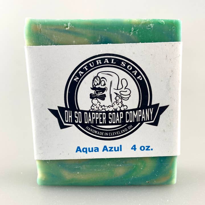 Aqua Azul Body Bar Soap for wholesale by Oh So Dapper Soap Company