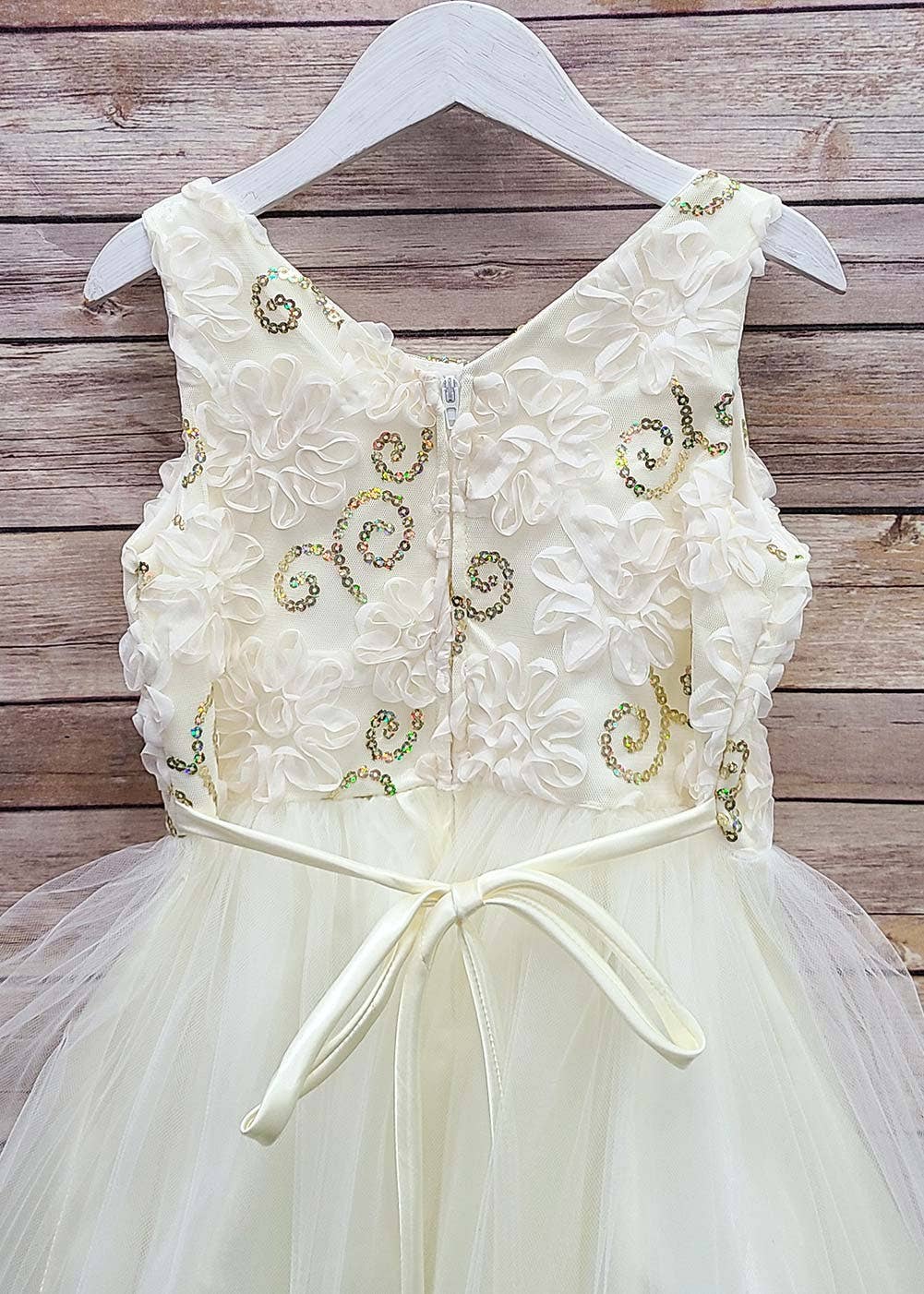 Petite Adele – Großhandel Kleid – Kinder – Bia Dull Kinderkleid aus Satin und Tüll5