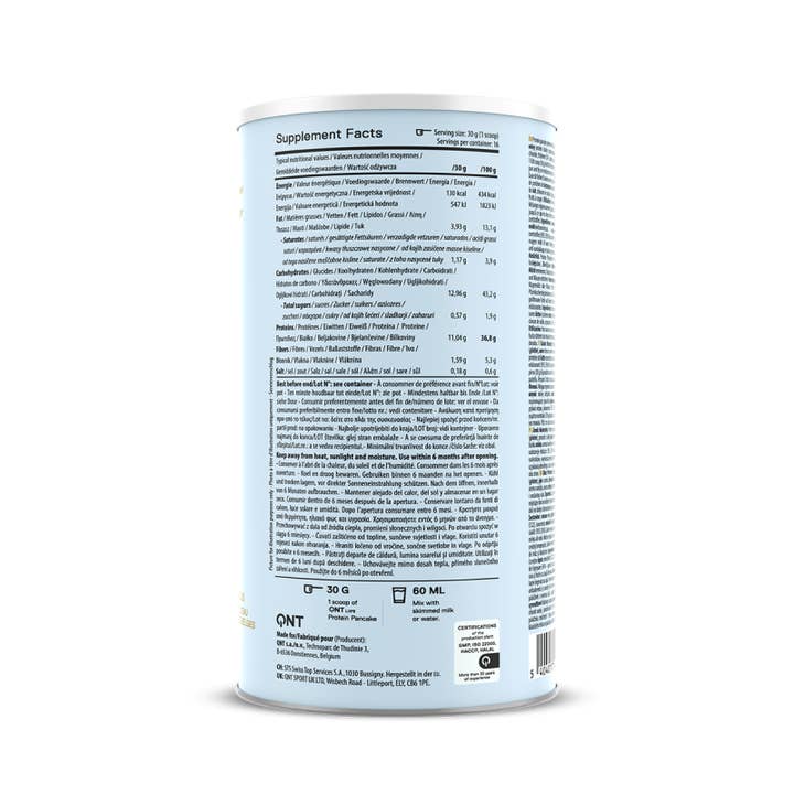 Gudis - Wholesale Pancake Mix - Protein Pancakes Low Sugar Natural 500g1