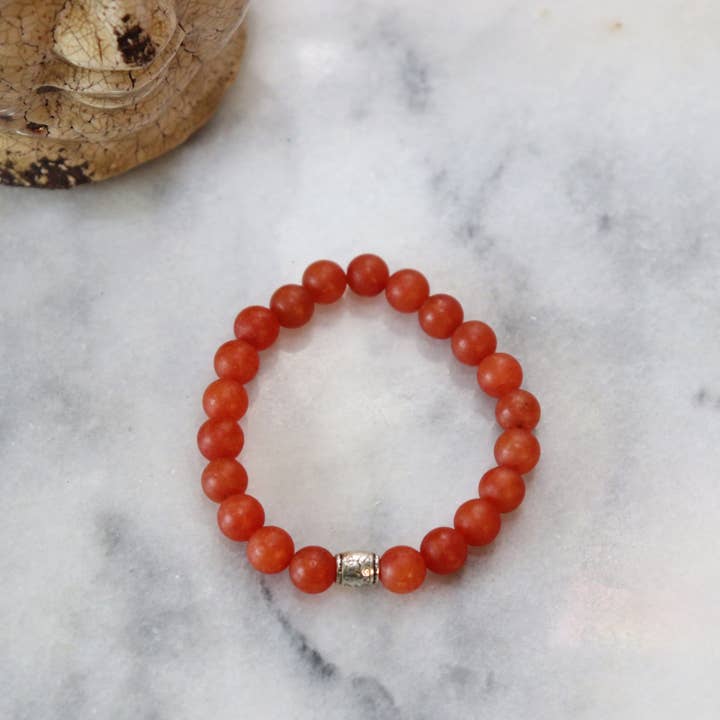 Alora Boutique Inc. - Wholesale Beaded Bracelet - Hematite/Aventurine Bracelets (Assortment) - Calm and Discipline3