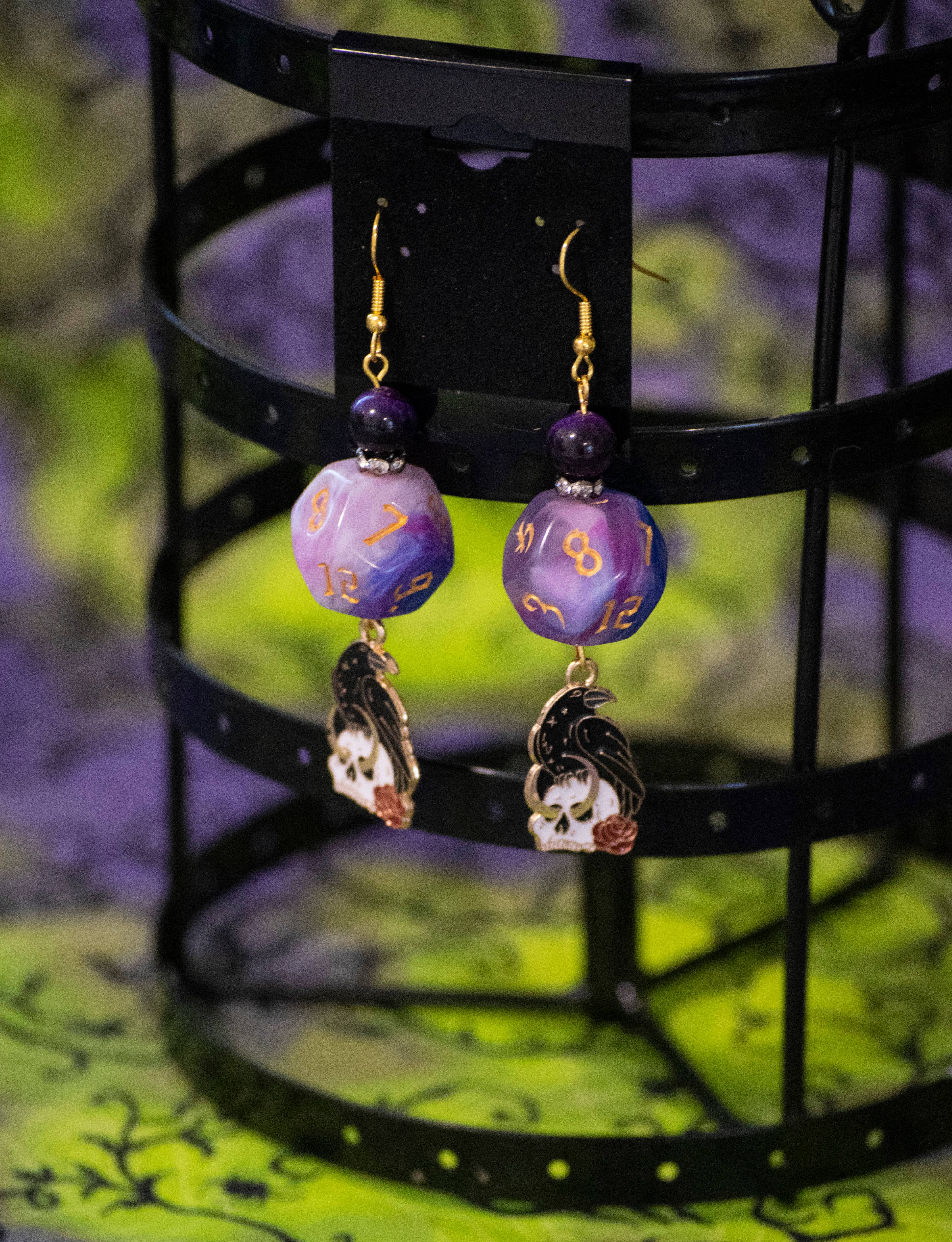 Melody's Menageries (Critical Crystals) - Wholesale Jewelry Set - Dice earring wholesale box29