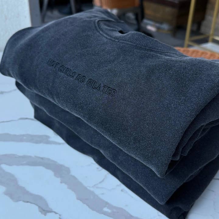 Pilabarre - Wholesale Sweatshirt - Women's - Hot Girls Do Pilates Crewneck3