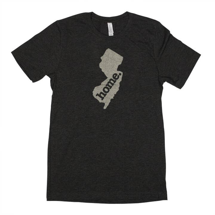 New Jersey - home. Men’s Unisex T-Shirt for wholesale by Home State Apparel