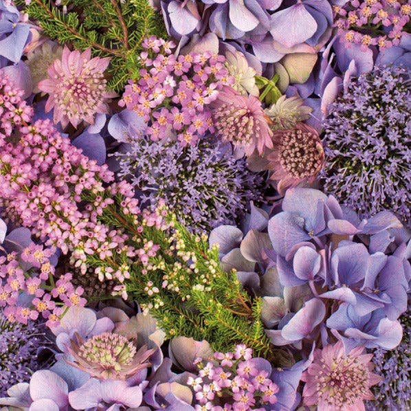 Decor Napkins - Vente Serviettes jetables - Fleurs Serviettes Fleurs Serviette en Papier Décorative Florale pour Découpage #52840