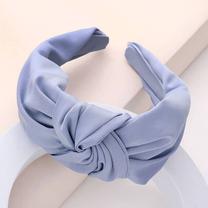 Sensibling Corp. - Wholesale Fashion Headband - Women's - Solid Knot Burnout Headband4