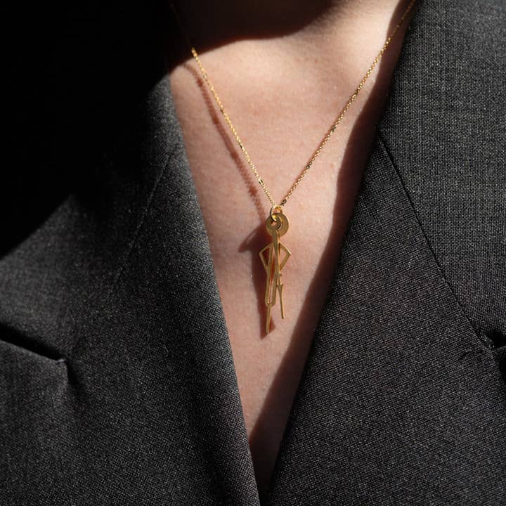 "Silent" Necklace for wholesale by Marie-Louise Orlach