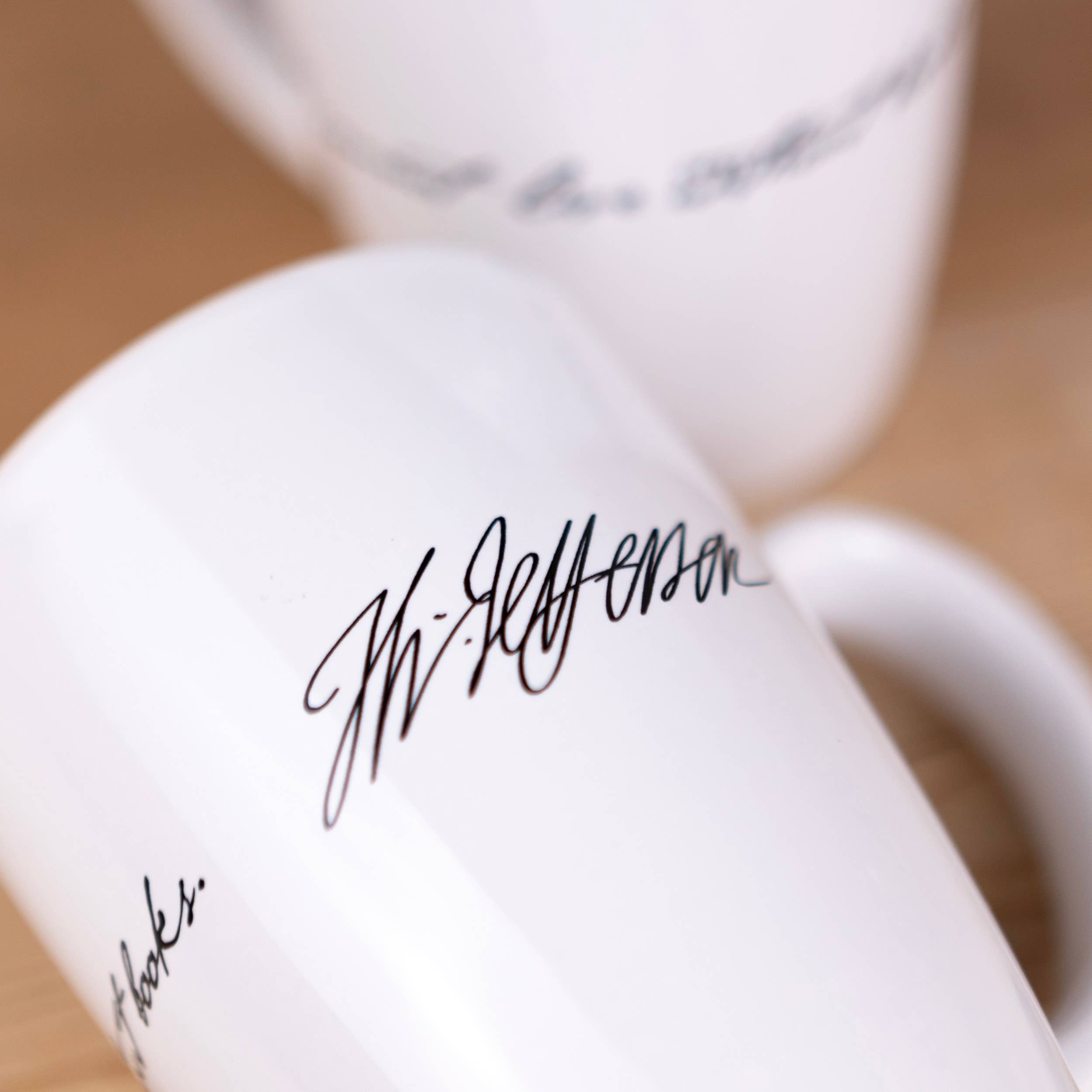 Liberty & Co. - Vente Tasse à café - Mug « Je ne peux pas vivre sans livres » de Thomas Jefferson9
