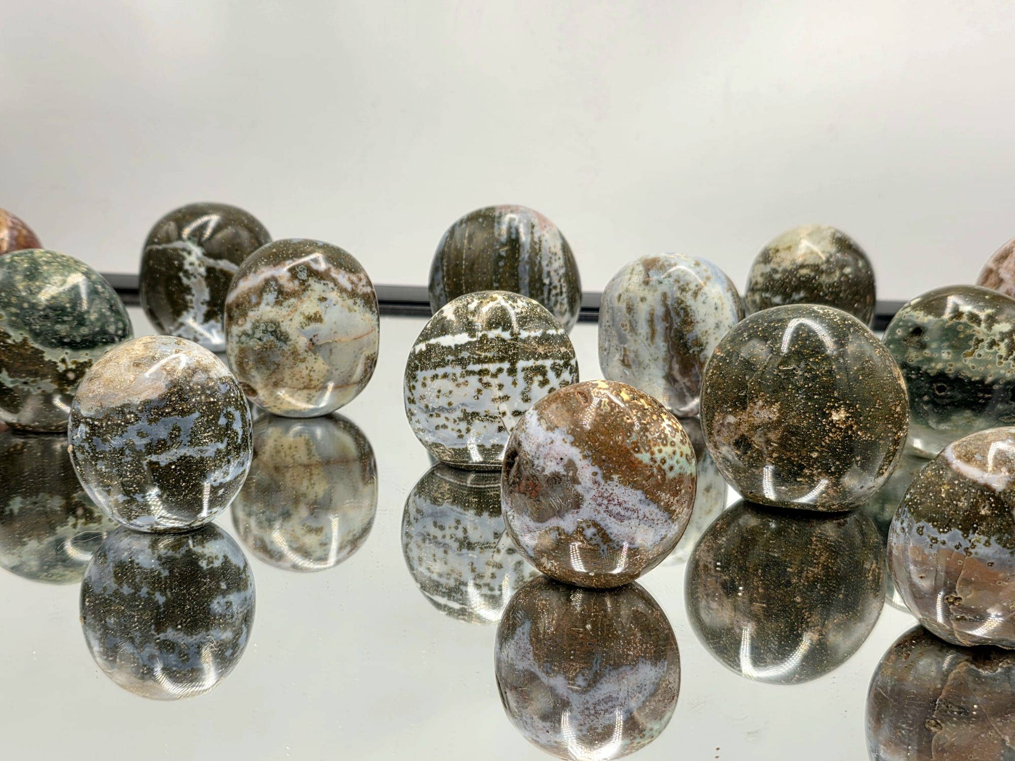 Distinction Crystals - Wholesale Spiritual Stone/Crystal - Mini Ocean Jasper Crystal Small Freeforms3