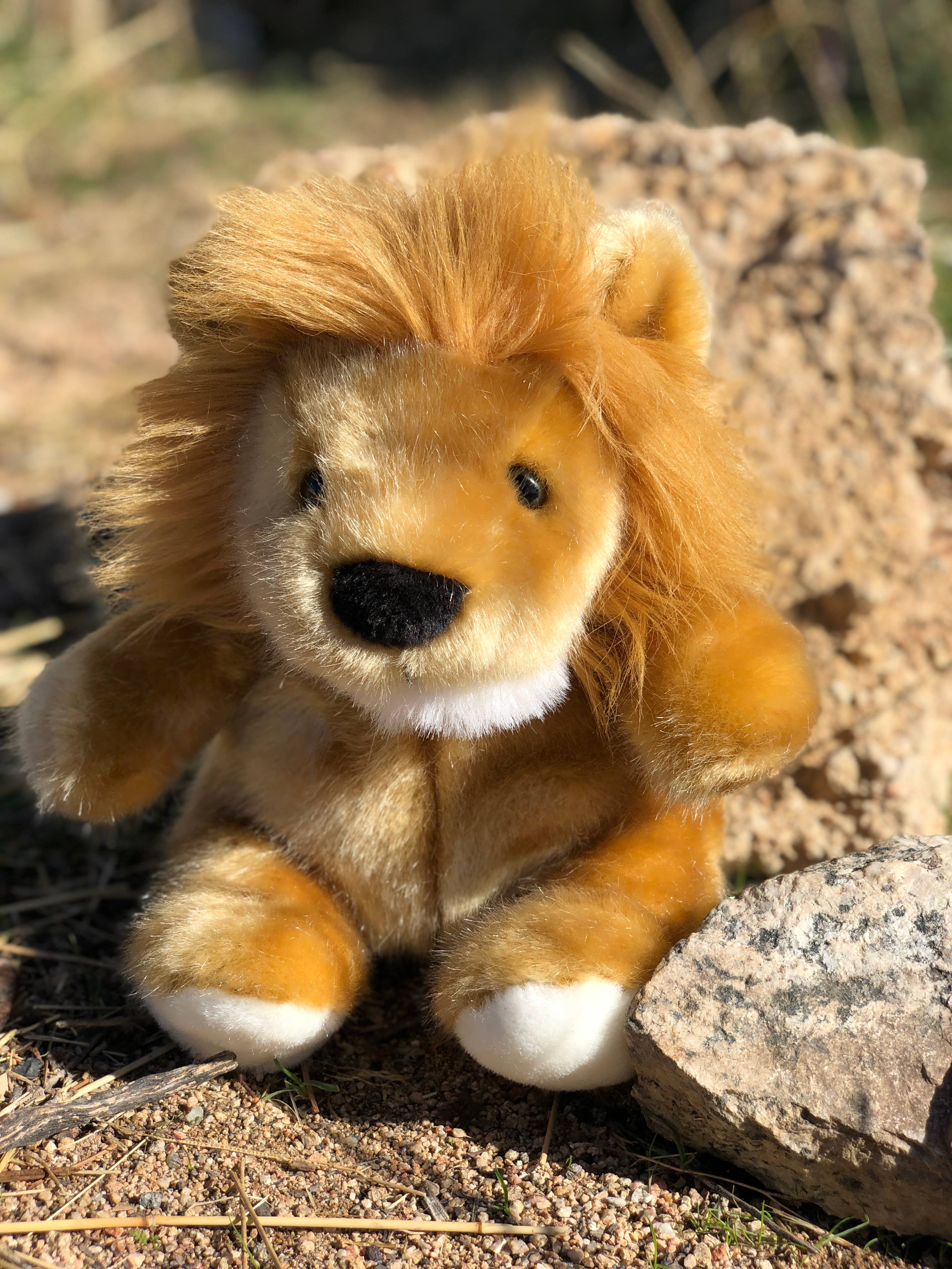 Plushland - Wholesale Stuffed/Plush Toy - Kids & Baby - Traditional Super Soft Golden Lion 11"3