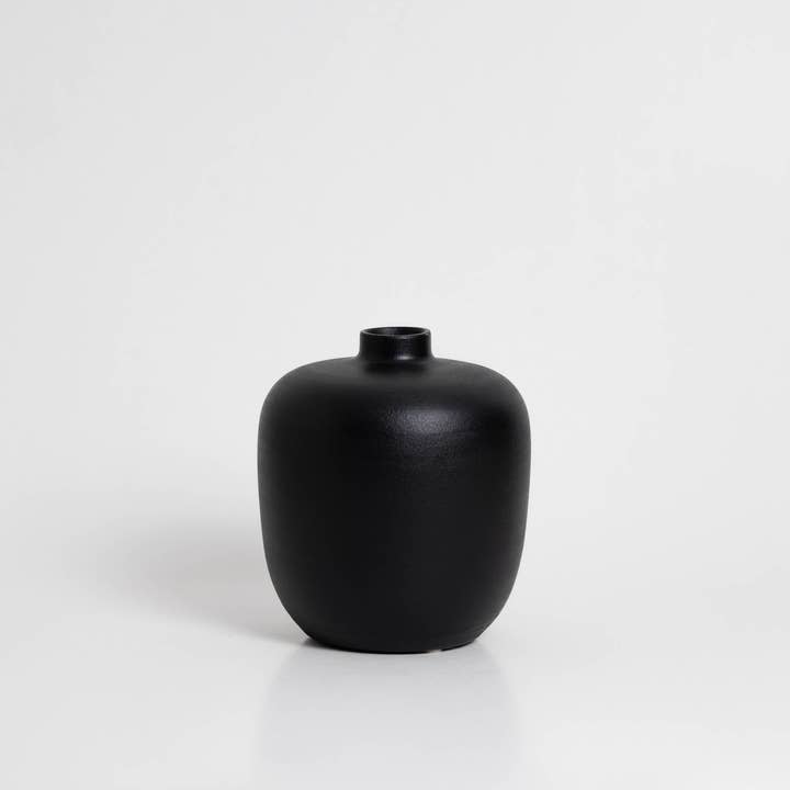 o cactuu - Wholesale Vase - Blanc 05 - Black Vase - Ceramic - Home decor - Gift - Flower