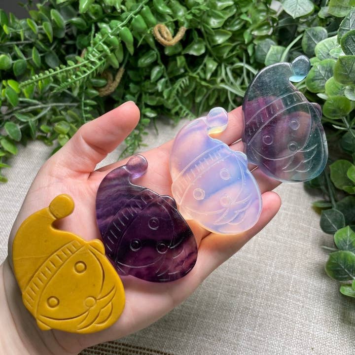 Copper Ashes - Wholesale Spiritual Stone/Crystal - Crystal Santa2