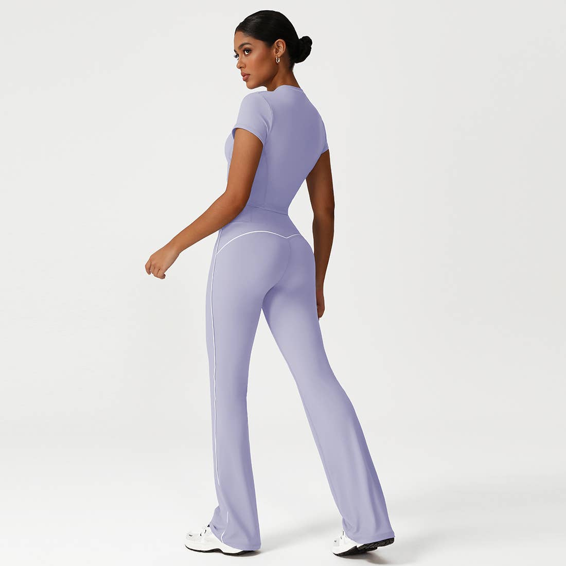 Sodalemon - Wholesale Sportkledingset - Dames - Naadloze Hoge Taille Uitlopende Yoga Set voor Vrouwen10