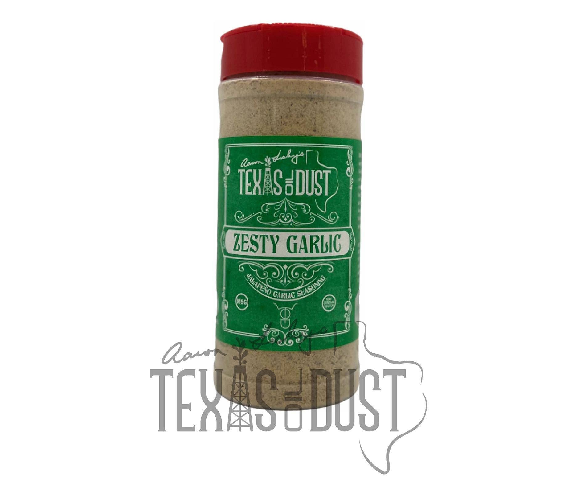 Texas Oil Dust - Wholesale Dried Spice Mix - Zesty Garlic (Jalapeño Garlic) 14.4 oz