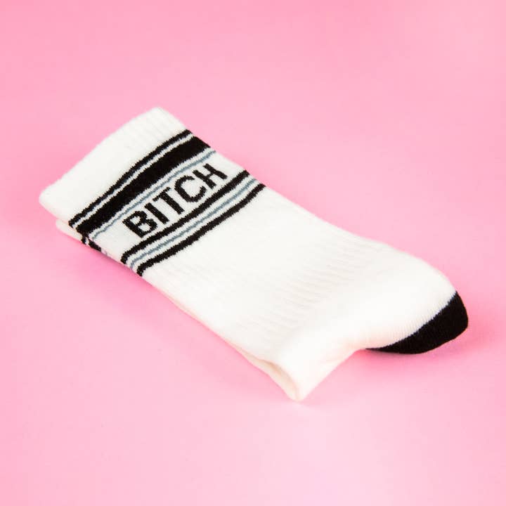 Gumball Poodle - Wholesale Socks - Unisex - Bitch Gym Crew Socks