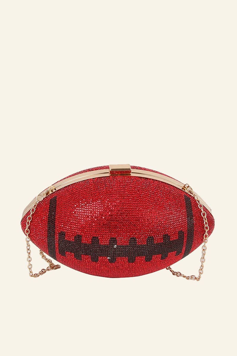 Anarchy Street - Vente Pochette – femme - Pochette de football incrustée de strass6