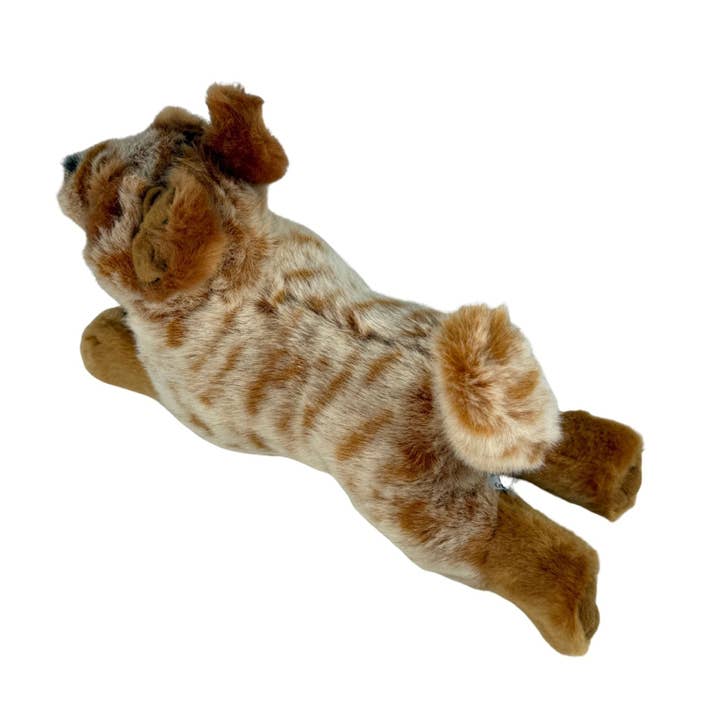 Bocchetta Plush Toys – Peluche - Cão por atacado – Flame - Cão de Gado - 28cm mole, Vermelho4