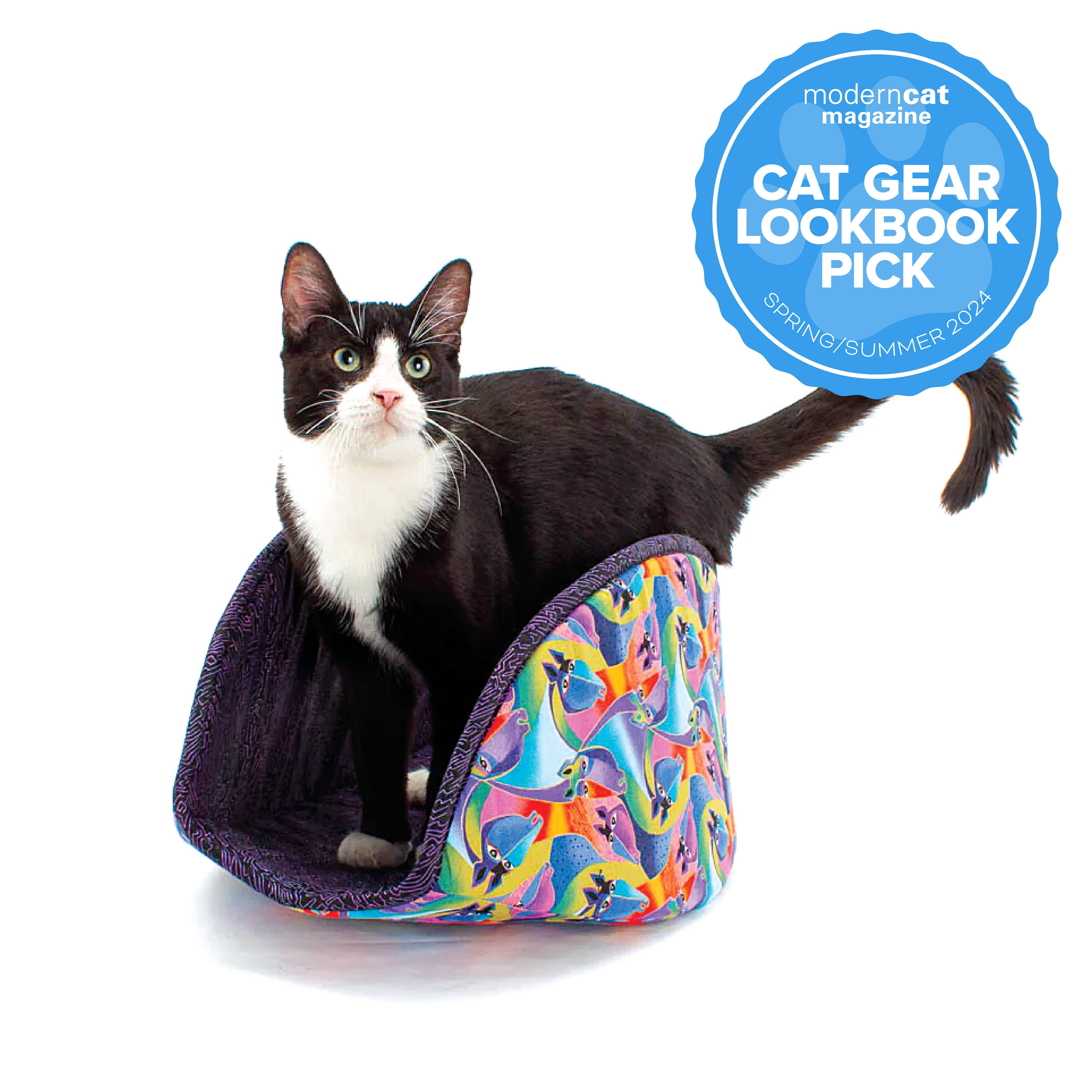 The Cat Ball - Wholesale Pet Bed - Cat/Dog - Jumbo Cat Canoe Bed - Taco-Shaped Nest for Cats and Dogs1