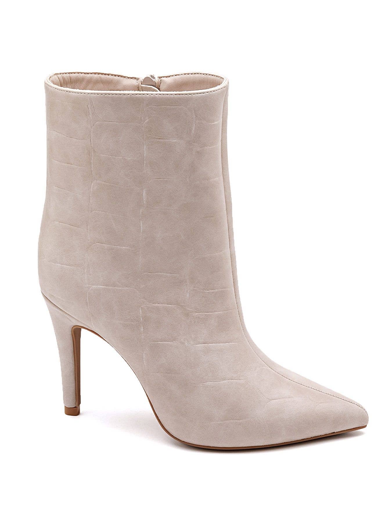 No Doubt Shoes – wholesale Booties – Women's – WOMEN'S CROC HEELED ANKLE BOOTS8