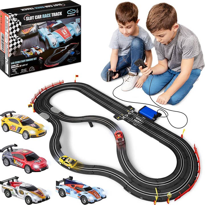 Atlasonix - Wholesale Toy Car/Truck - Kids - Slot Car Race Track Sets, Battery or Electric Race Car Track