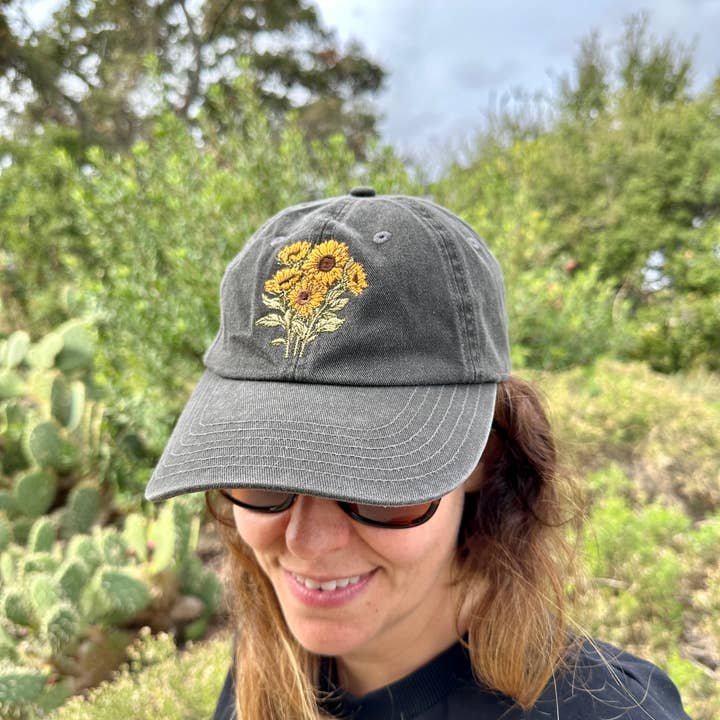 Plant Scouts - Wholesale Baseball Cap - Women's - Sunflower Lover Hat