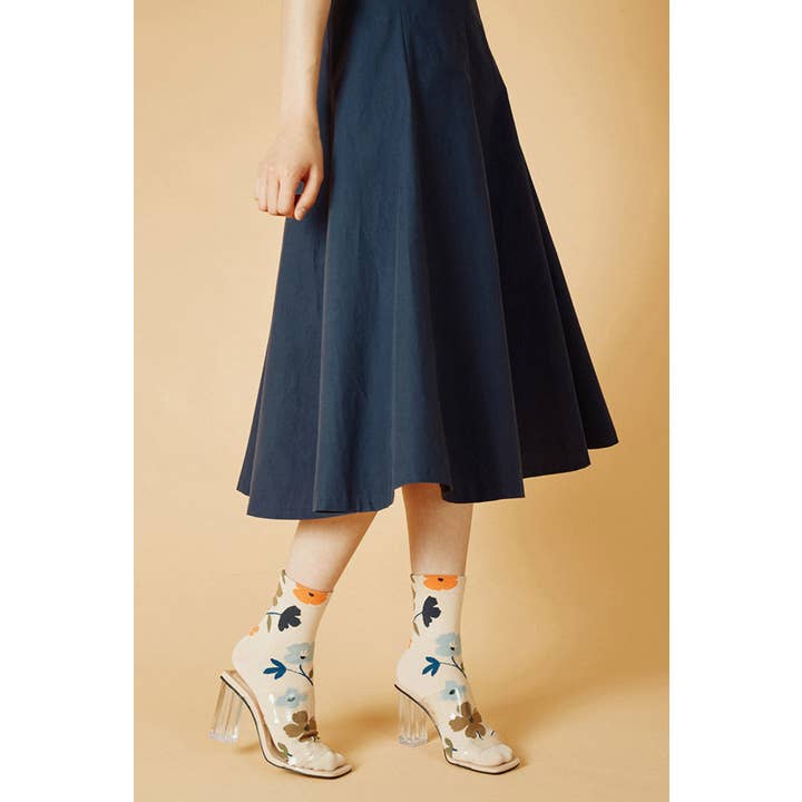 7DAYSSOCKS - Wholesale Socks - Women's - Women's Crew Fleur 2 Socks11