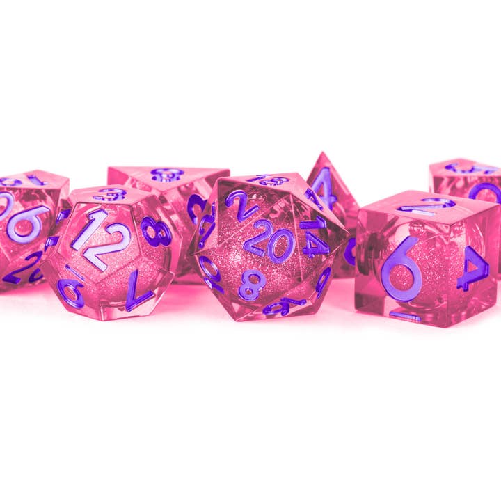 FanRoll by Metallic Dice Games - Wholesale Dice - UNIQUE! Elixir Liquid Core Dice Sets and Individual d20's5