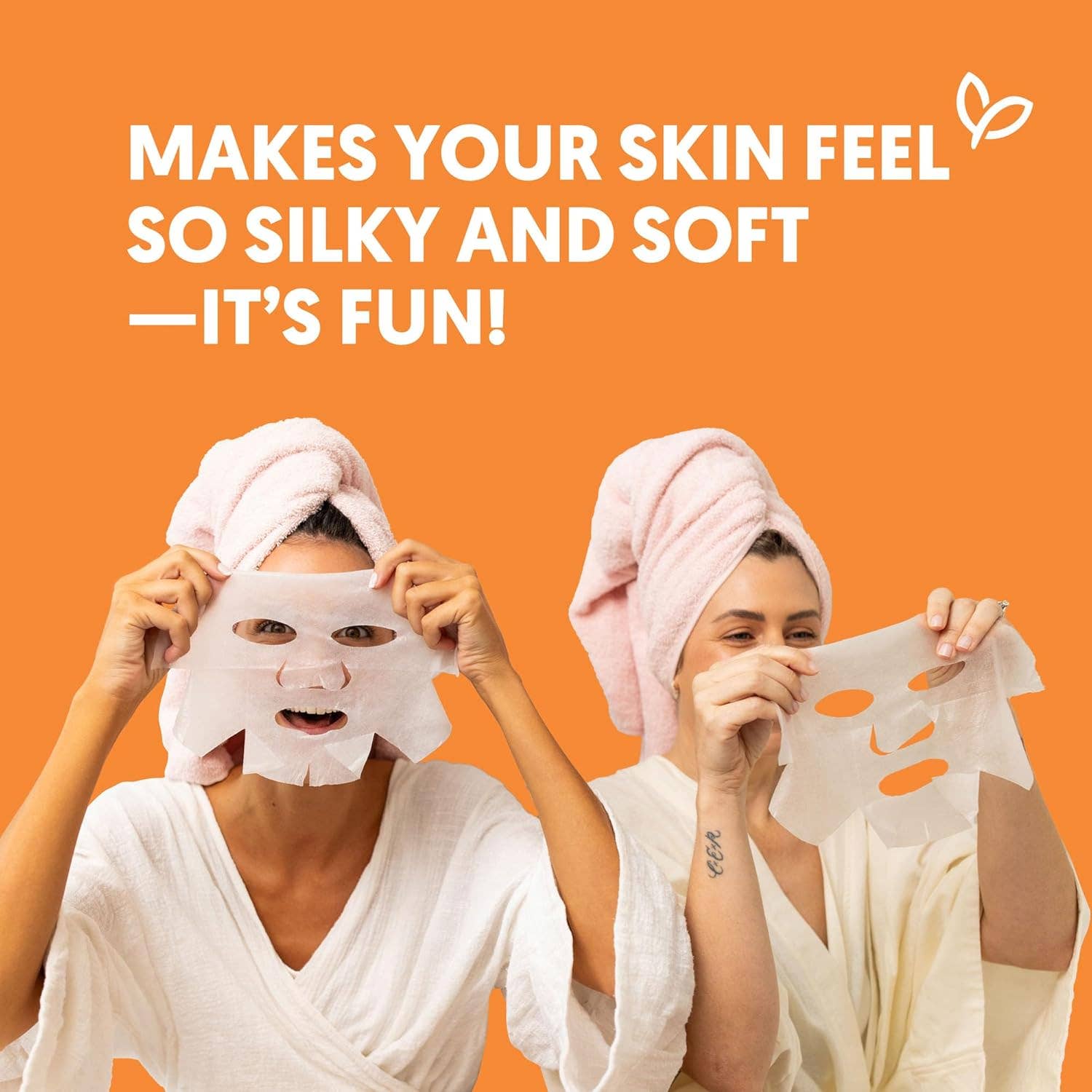 MEHIAZ - Vente Masque pour le visage - Masques pour le visage à la vitamine C + collagène By Nature, pack de 45