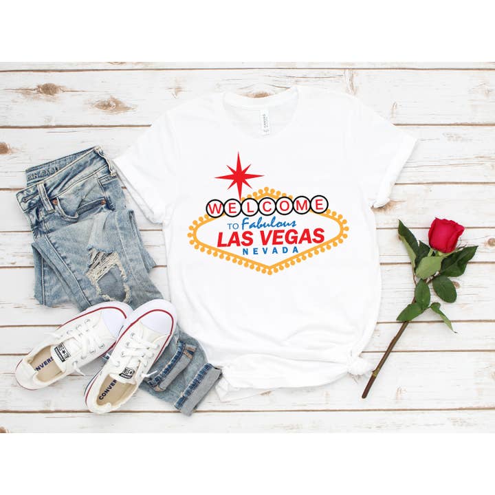 Welcome To Fabulous Las Vegas Chemise, T-shirt Las Vegas, Chemise Nevada, Vintage Las Vegas, Chemise de voyage Vegas pour filles, Chemise Vegas, Chemise Las Vegas, pour la vente par PrimestoreUS