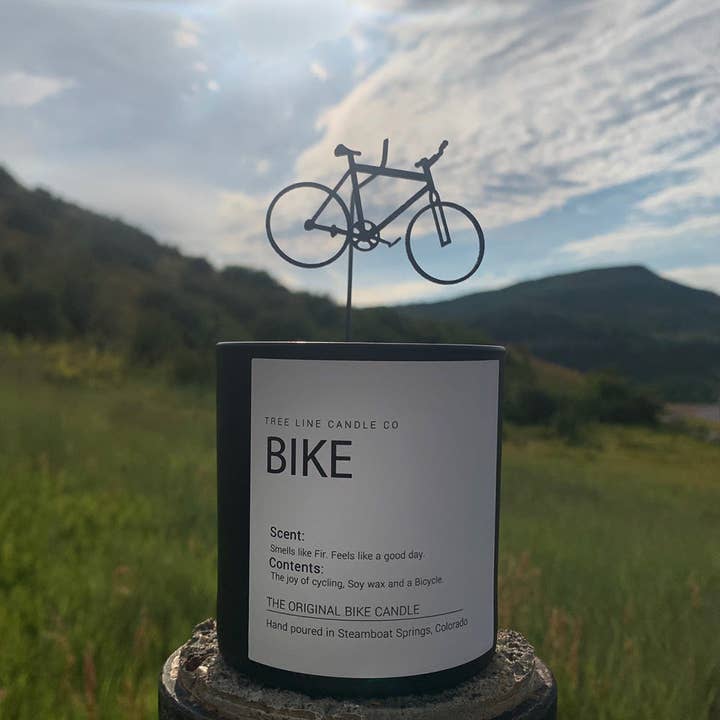 Tree Line Candle Co - Wholesale Jar/Filled Candle - The Original Bike Candle
